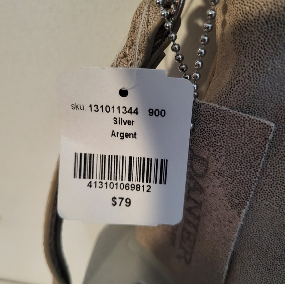 NWT DANIER Clutch/Wristlet with long chain cross-body strap - Picture 4 of 6